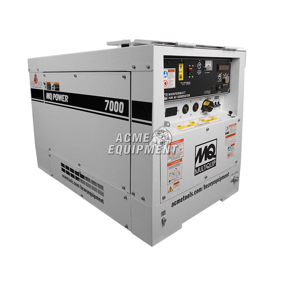 Multiquip 7kW Diesel Generator DA7000SSA3 Acme Tools