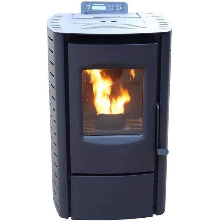 Cleveland Iron Works No.215 Mini EPA Approved High-Efficiency Pellet Stove with Smart Home Technology Heats 800 Sq Ft Area, large image number 0