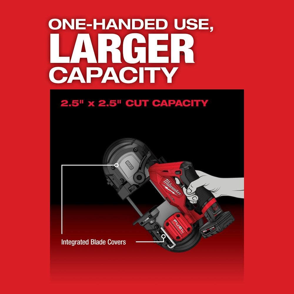 Milwaukee M12 Fuel Compact Band Saw Bare Tool 2529 20 - Image 6