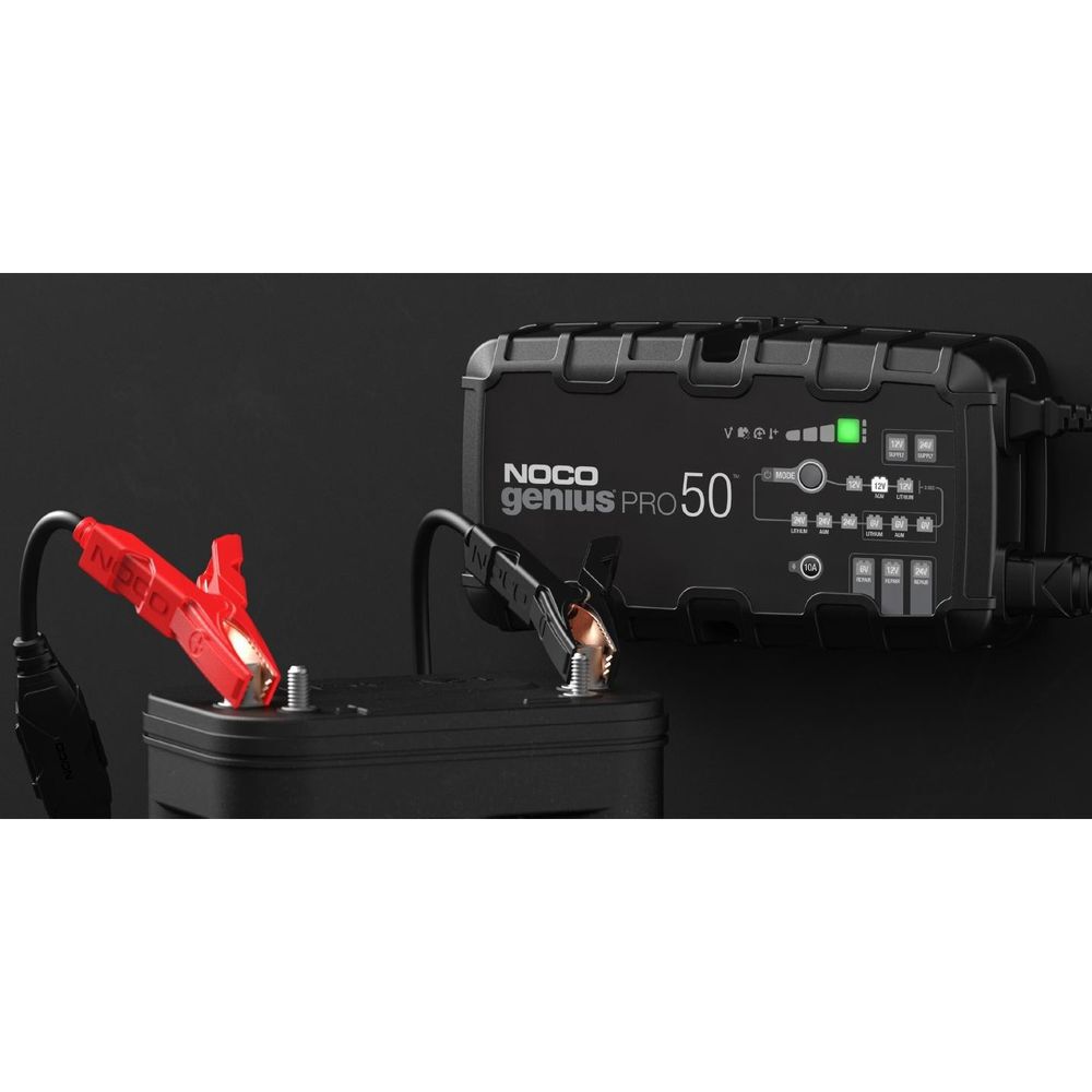 Noco Smart Battery Charger 6V/12V/24V 50A Multi Voltage, large image number 2