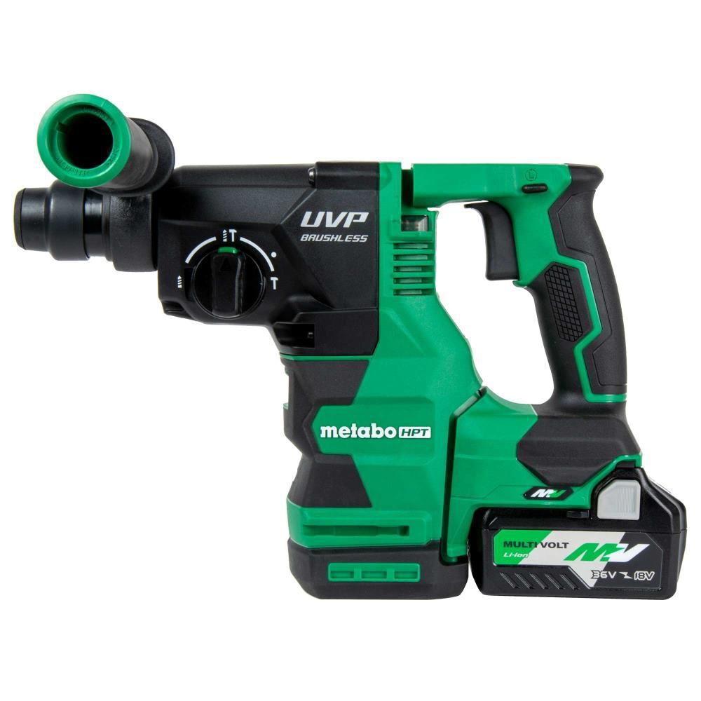 Metabo HPT Promotional 36V MultiVolt 1-1/8 Inch SDS Plus Rotary Hammer with UVP, large image number 7