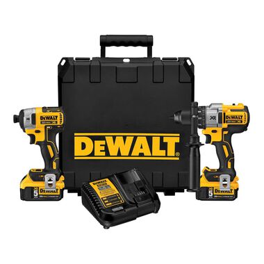 DEWALT DW 20V MAX XR Hammer Drill & Impact Driver Combo Kit, large image number 0