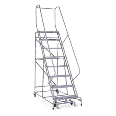 Cotterman Series 1000 8 Step X 26in W A6 Tread Step Ladder w/handrails, large image number 0