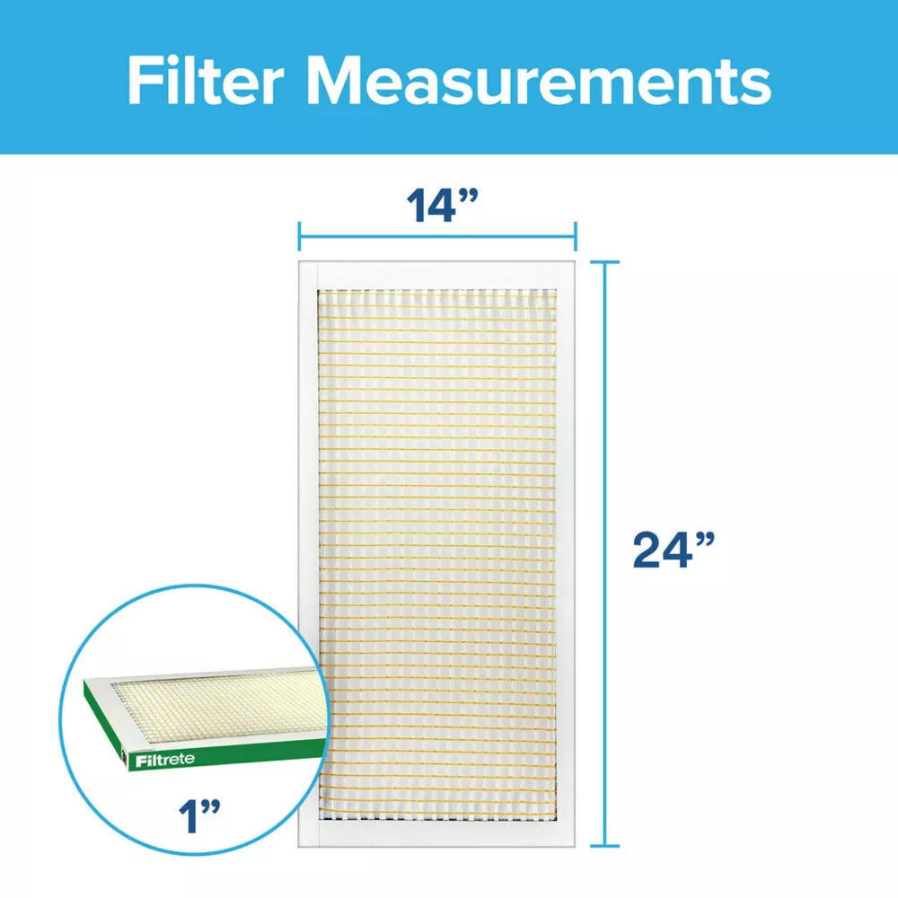 3M Filtrete 14 x 24 x 1-Inch 700 MPR MERV 8 Dust Reduction Furnace Air Filter, 4-Pack, large image number 12