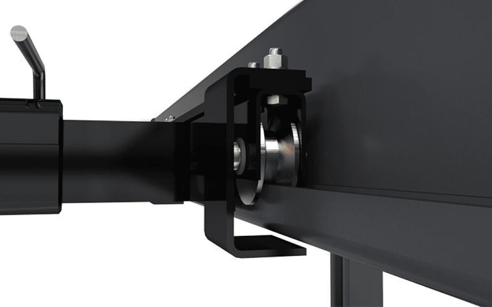 Bendpak RJ7W Rolling Bridge Jack Easy Roll Wheels 7000 lbs Capacity, large image number 3