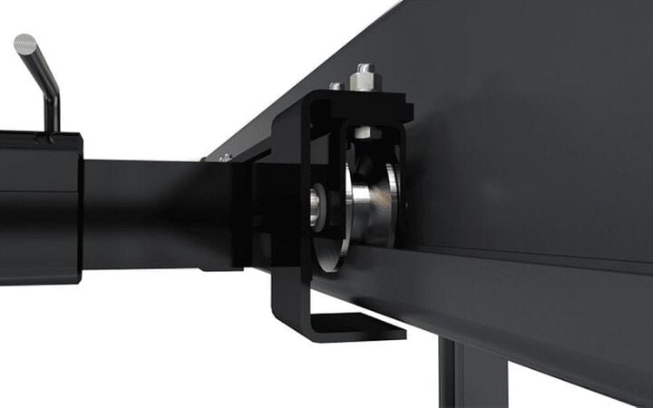 Bendpak RJ7W Rolling Bridge Jack Easy Roll Wheels 7000 lbs Capacity, large image number 2