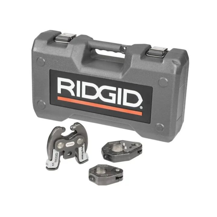 Ridgid MegaPress 1/2 to 3/4 Inch Steel Pipe Ring Set 3 Pieces