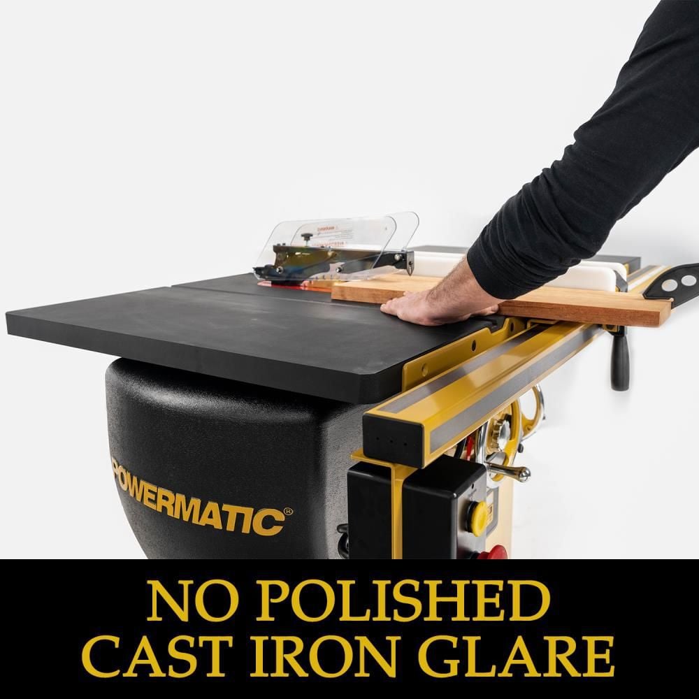Powermatic PM1000T Table Saw 1-3/4HP 1PH 115V 30 ARMORGLIDE, large image number 4