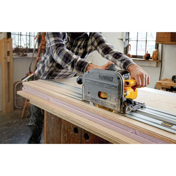 DEWALT 59 Inch TrackSaw Track & 60V MAX Cordless Track Saw Bundle, large image number 11