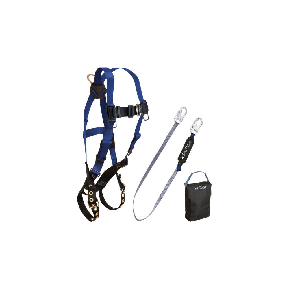 Falltech Harness Lanyard & Storage Bag Kit 3pc – 9000FW