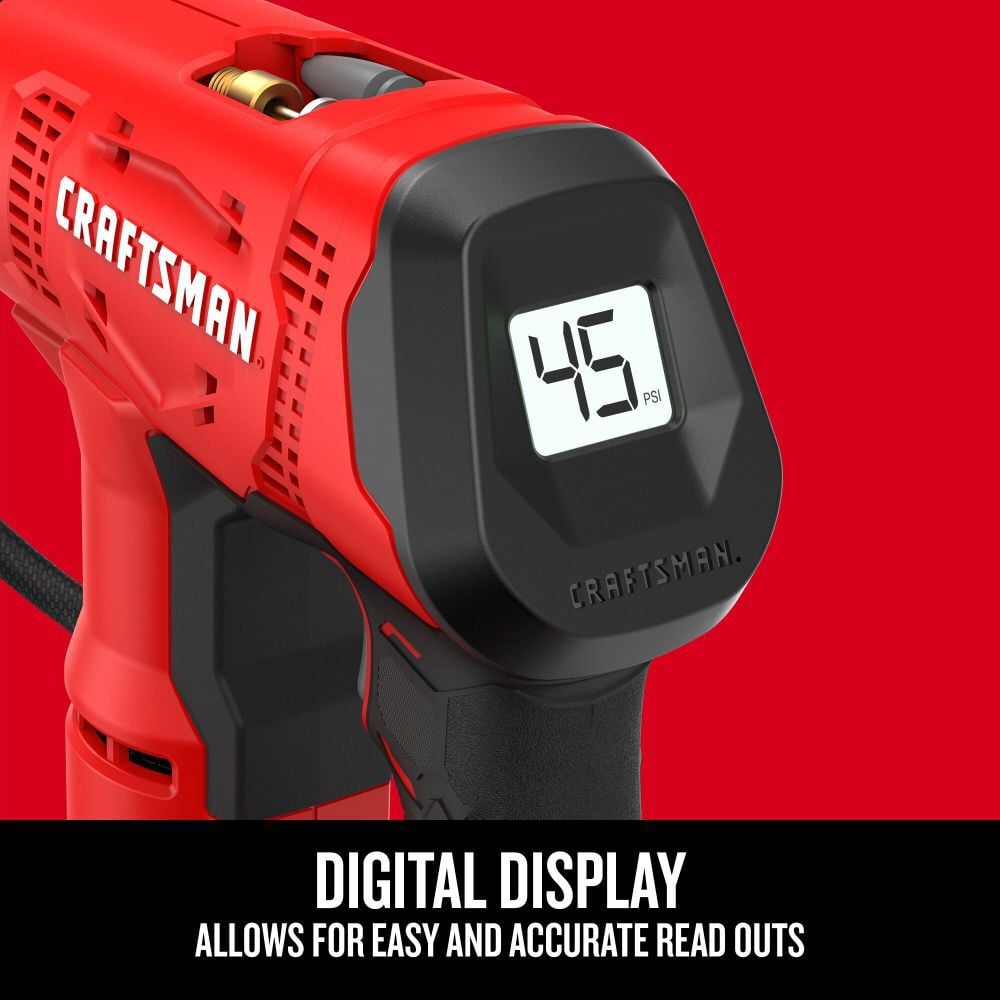 CRAFTSMAN V20 High Pressure Inflator (Bare Tool), large image number 5