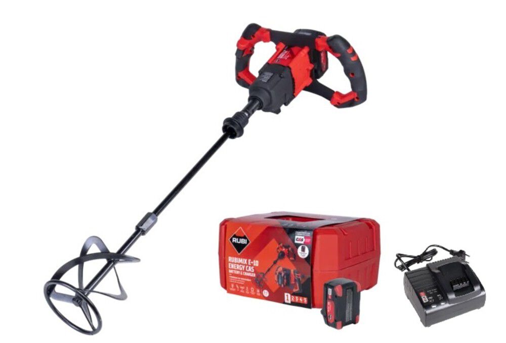 Rubi Tools RUBIMIX E-10 Energy 18V CAS Mixer Kit, large image number 1