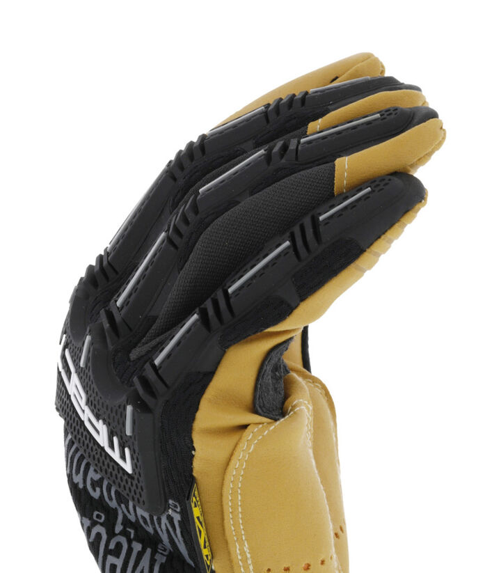 Mechanix Wear M-Pact X-Large Black Heavy Duty Leather Gloves, large image number 3