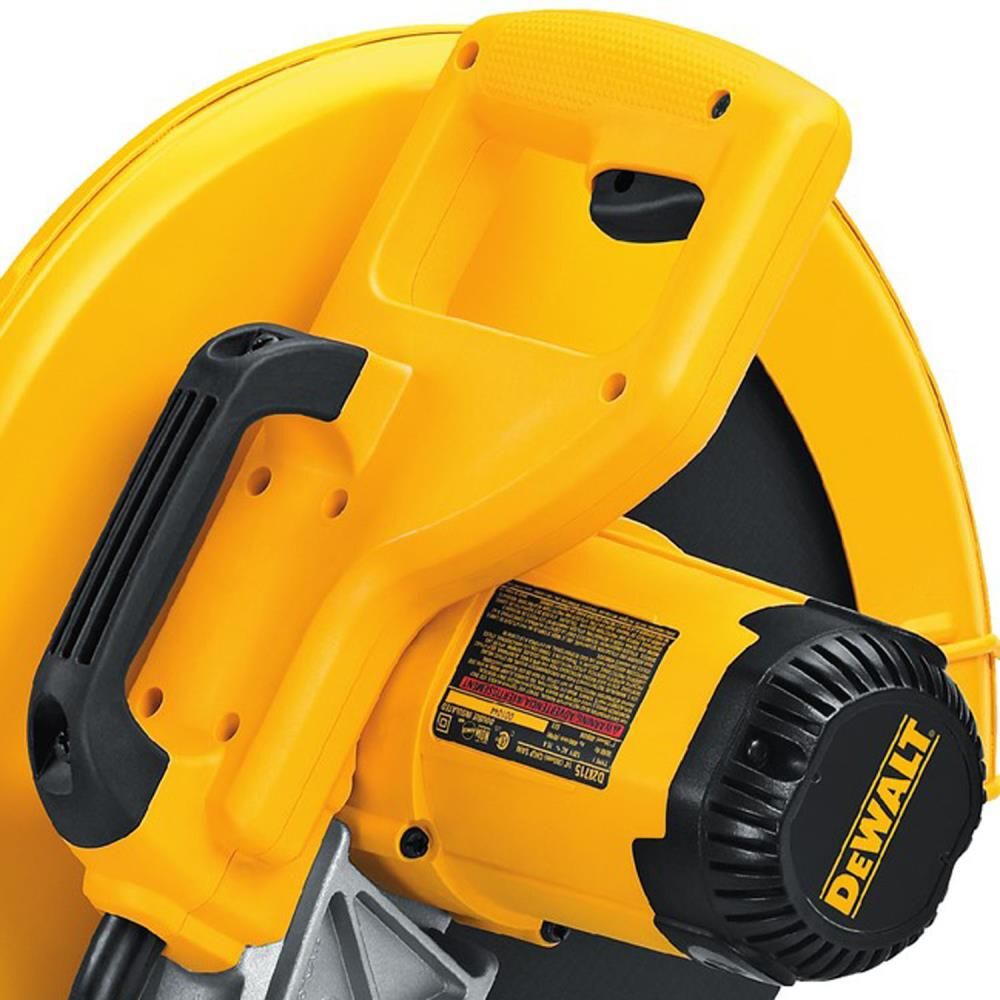 DEWALT HEAVY-DUTY 14in 5.5HP CHOP SAW WITH QUICK-CHANGE (D28715), large image number 4