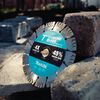 Makita 7 Inch Segmented Turbo Rim Diamond Blade for Concrete and Brick, small image number 5