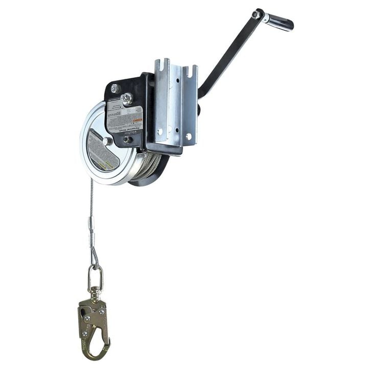 Falltech 60' Personnel Winch For Tripods & Davits