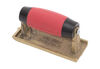 Marshalltown 4-1/2 Inch x 6 Inch QLT Bronze Hand Groover with Soft Grip Handle, small image number 2