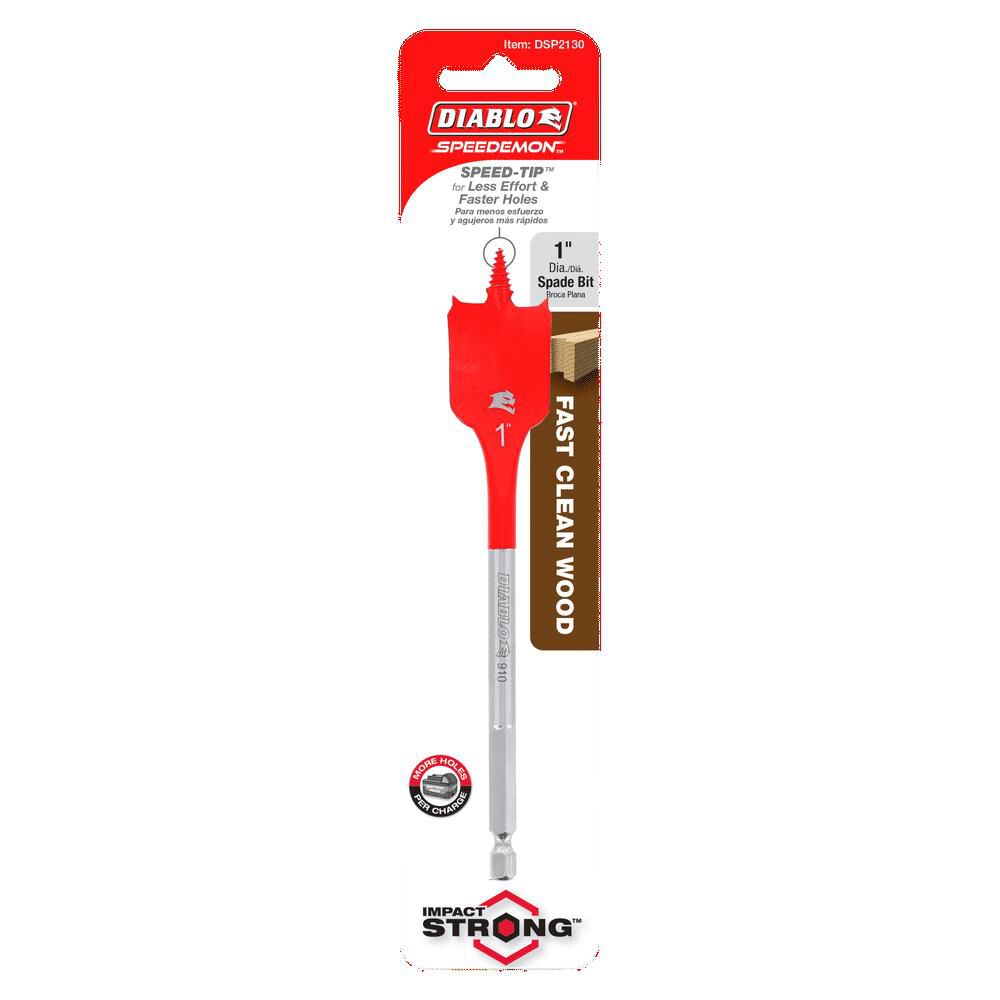 Diablo Tools 1in x 6in SPEEDemon Spade Bit, large image number 3