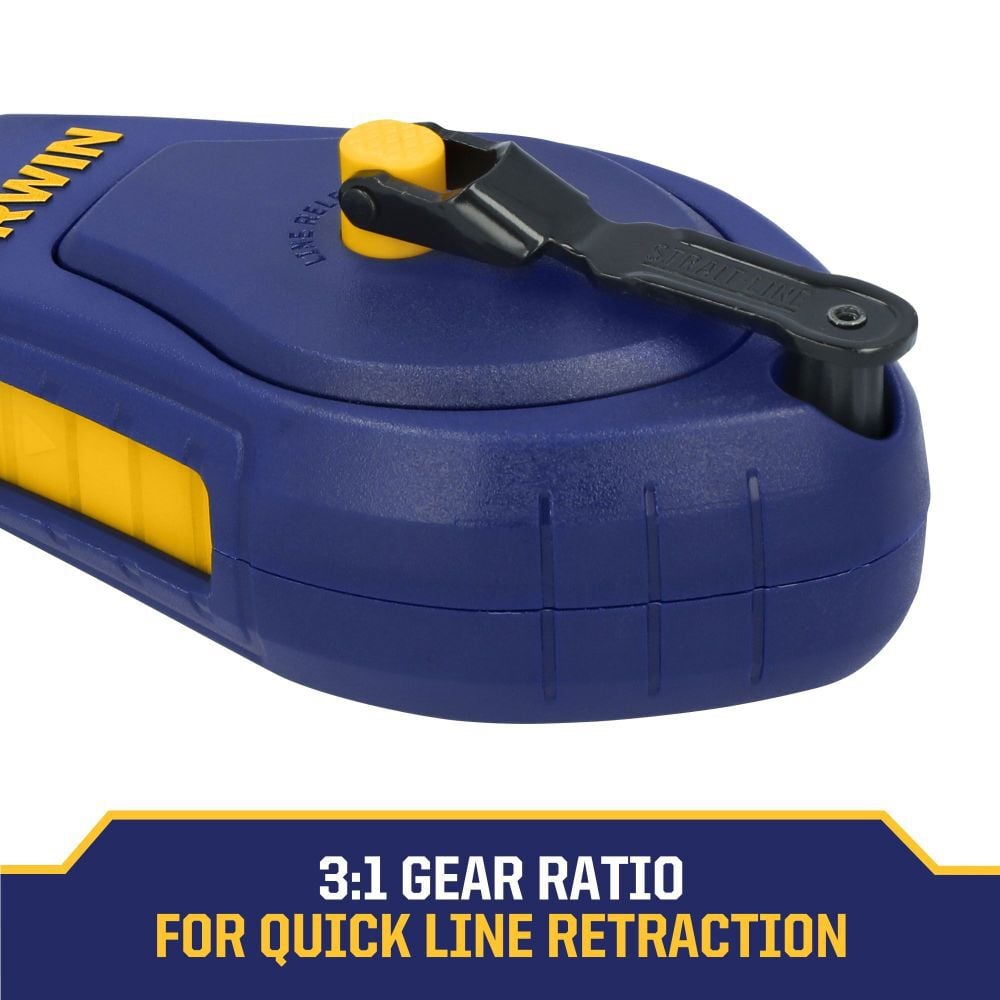 Irwin STRAIT-LINE Compact 30 Ft Chalk Reel, large image number 4