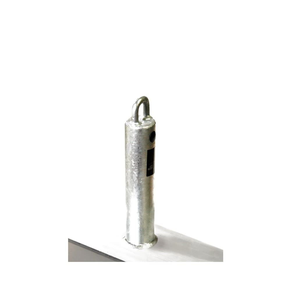 Guardian Fall Protection 130-420 Lbs 12 Inch Galvanized Steel CB-18 Weld-On Anchor Post – 10655