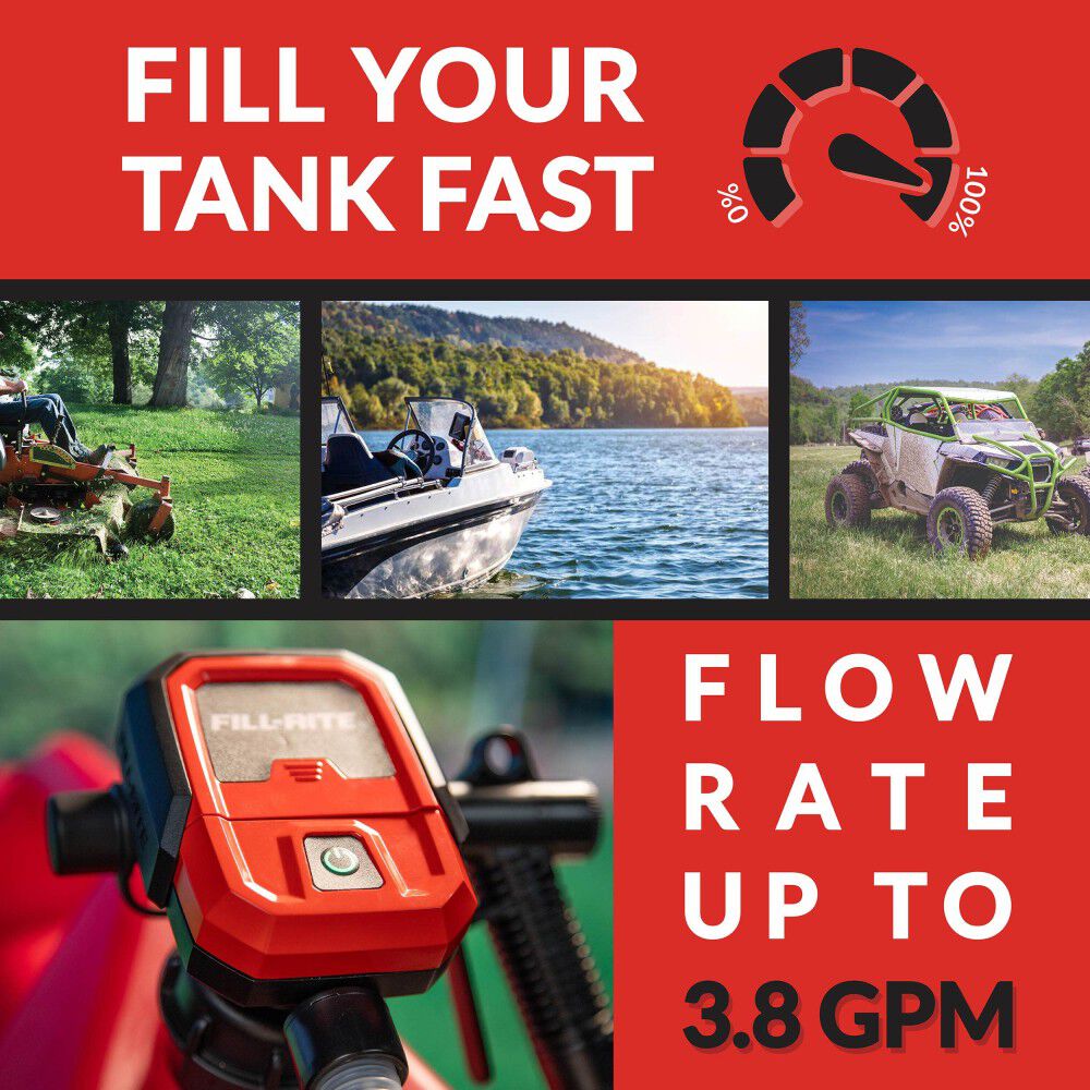 Fill-Rite Battery-Powered Liquid Transfer Pump 3.8 GPM, large image number 3