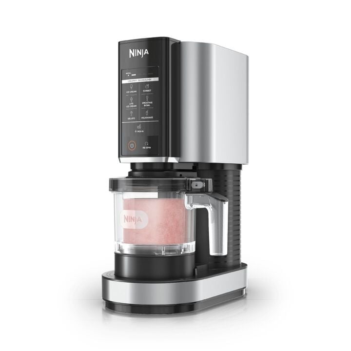 Ninja CREAMi 120V 800W 7A Plastic Cloud Silver 7 in 1 Ice Cream Maker, large image number 1