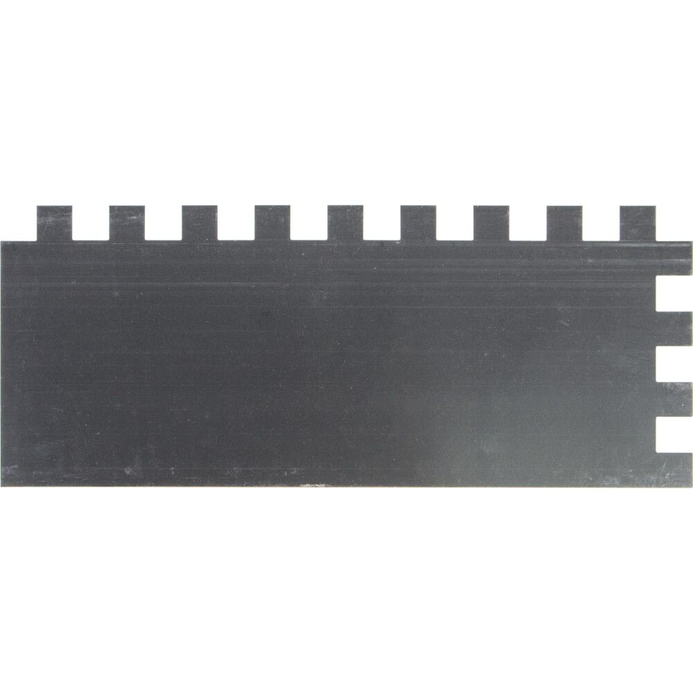 Rubi Tools 3/8 Inch x 11 Inch Steel Notched Trowel, large image number 3