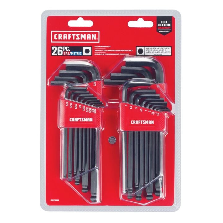 CRAFTSMAN Hex Key Set, 26 Piece, large image number 2