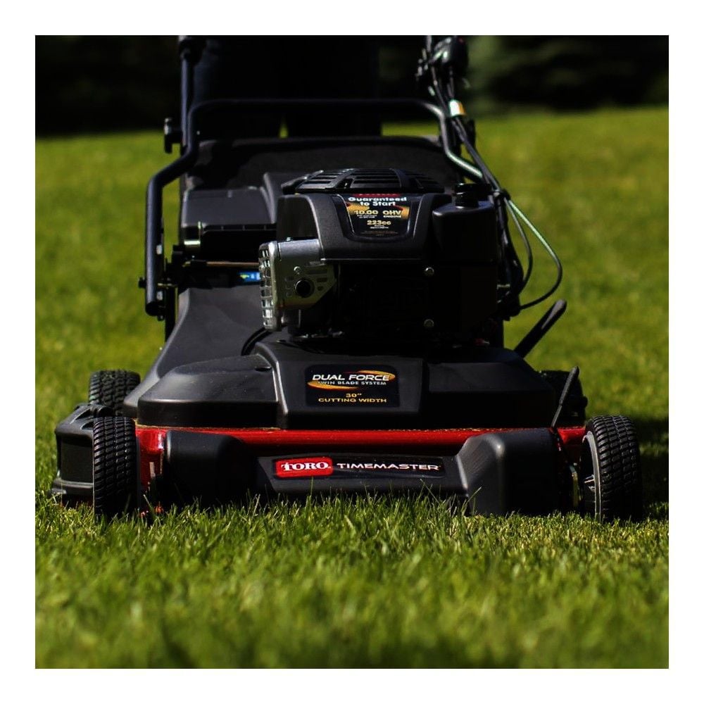 Toro 30 Inch TimeMaster Gasoline Powered Lawn Mower with Spin-Stop, large image number 4