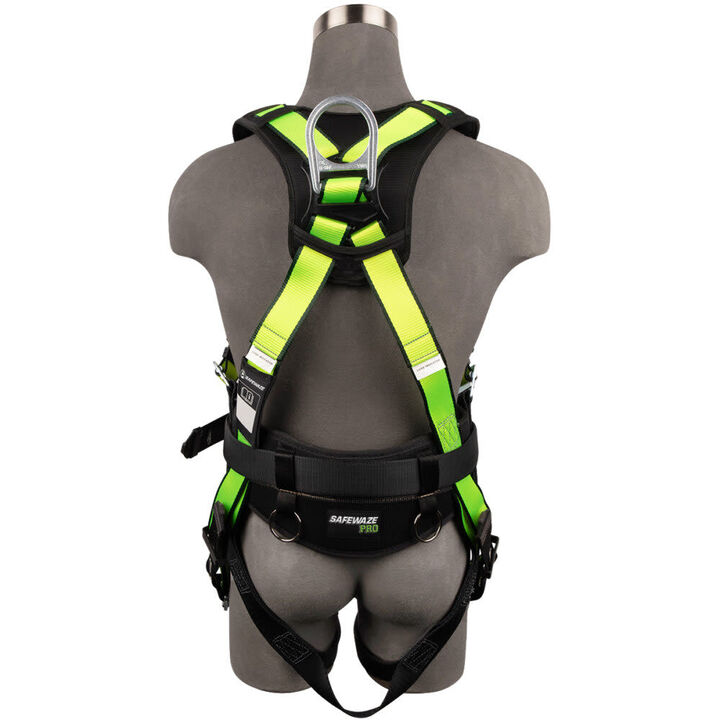 Safewaze PRO Construction Harness: 1D, QC Chest, TB Legs, large image number 1