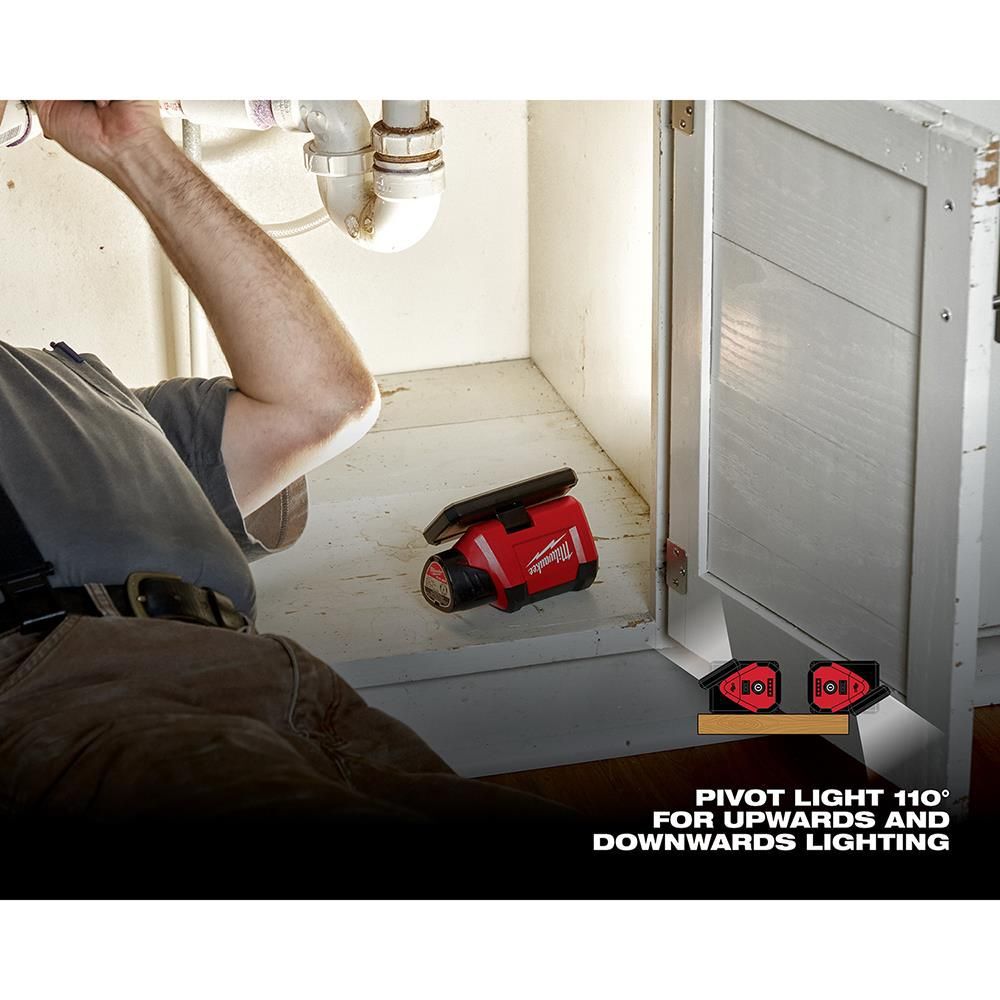 Milwaukee M12 ROVER Service & Repair Flood Light with USB Charging (Bare Tool), large image number 7