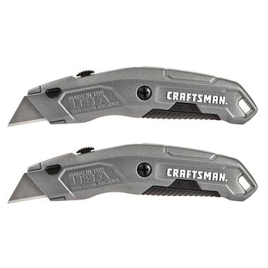 CRAFTSMAN Quick Change Utility Knife, 2 Pack