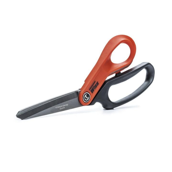 Crescent Wiss 10in Tradesman Shears Heavy Duty Titanium Coated, large image number 2