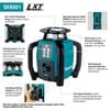 Makita 18V LXT Lithium-Ion Green Exterior Dual Slope 360 Degree Rotary Laser with Case (Bare Tool), small image number 2