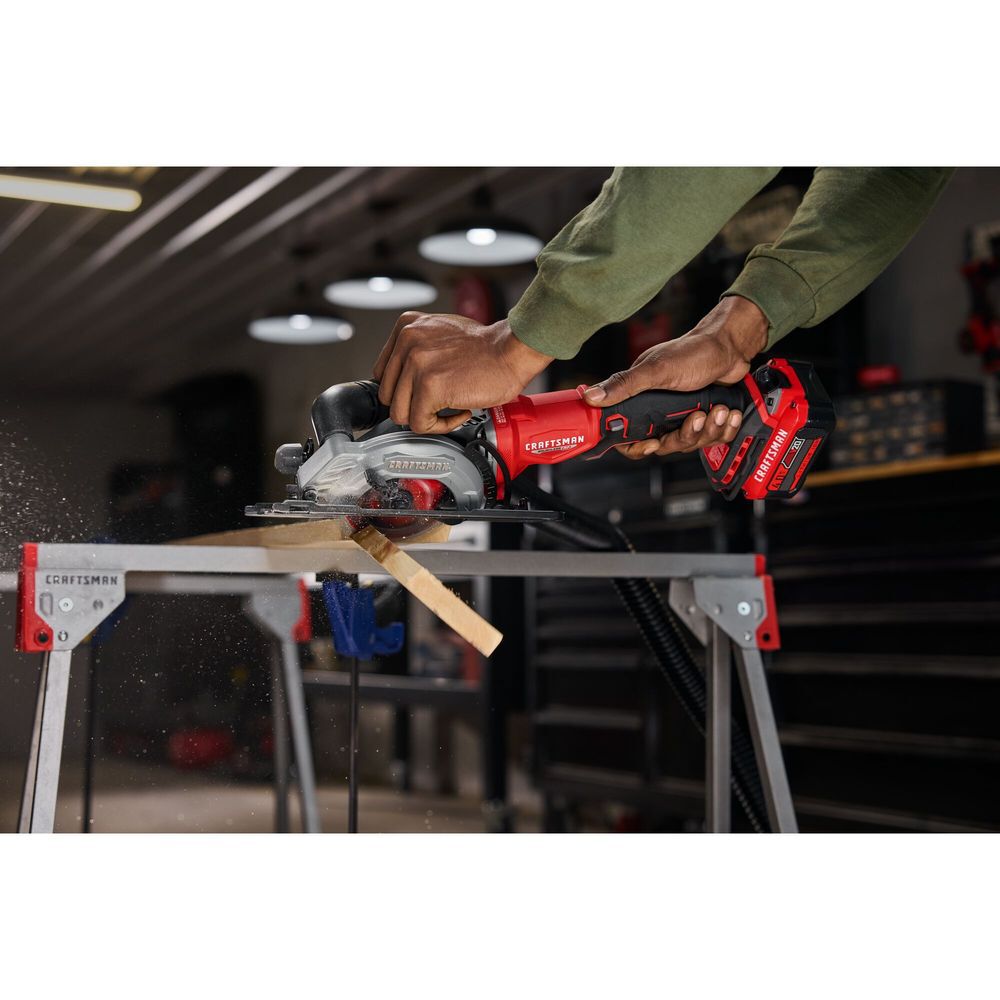 CRAFTSMAN V20 BRUSHLESS RP 4.5 Inch Circular Saw (Bare Tool), large image number 7