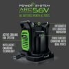 EGO Power+ Two 56V 7.5Ah ARC Lithium Battery and Dual Port Charger Starter Kit, small image number 6