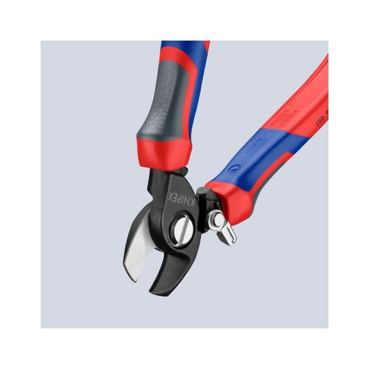 Knipex 6-1/2 Inch Steel Cable Shear with Comfort Handle, large image number 7