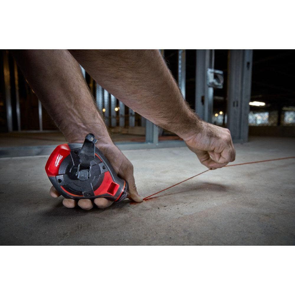 Milwaukee 100 Ft. Bold Line Chalk Reel - Blue Chalk, large image number 5