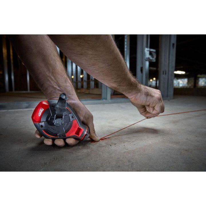 Milwaukee 100 Ft. Bold Line Chalk Reel - Blue Chalk, large image number 4