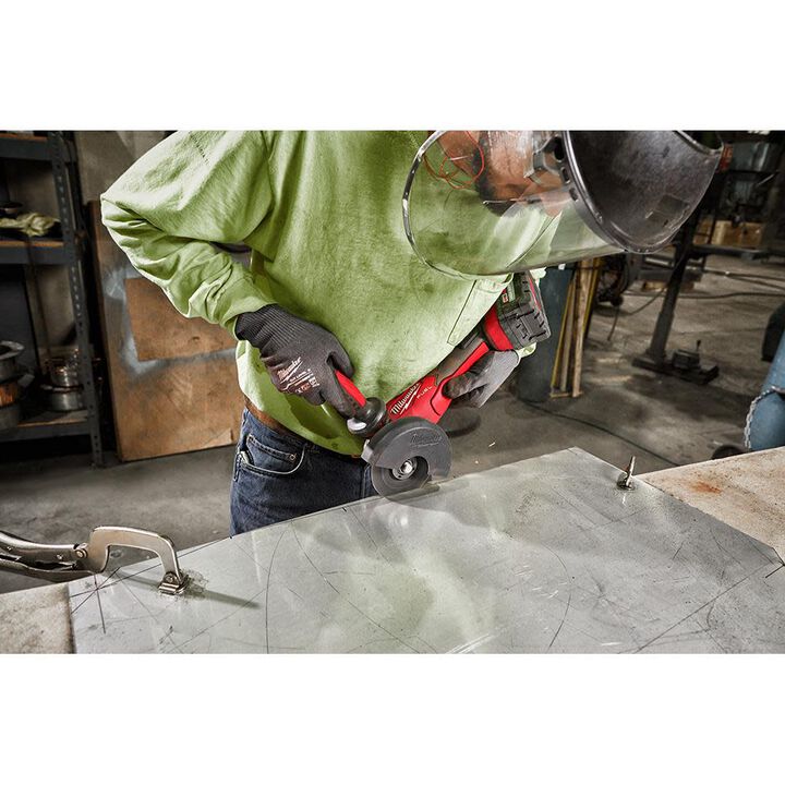 Milwaukee Promotional M18 FUEL 4 1/2inch / 5inch Variable Speed Braking Grinder Paddle Switch No Lock (Bare Tool), large image number 11