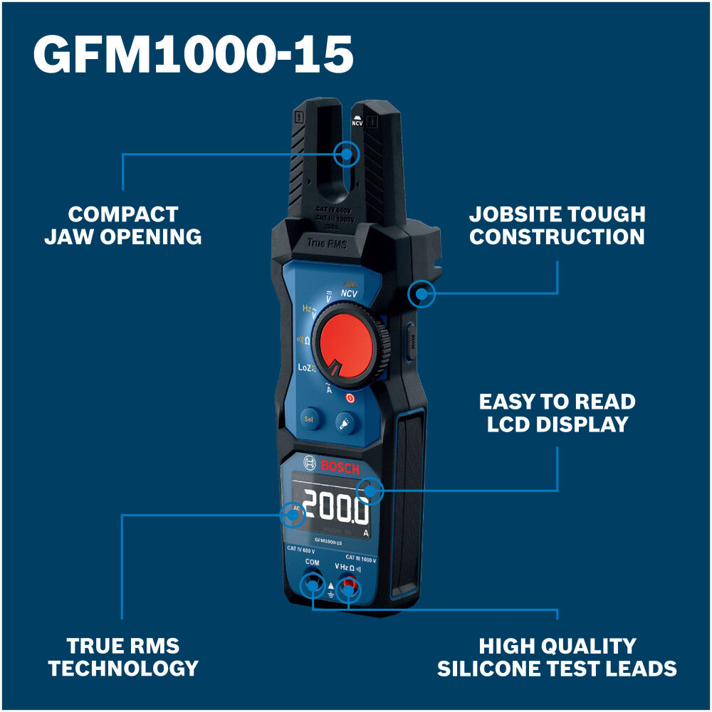 Bosch True RMS Fork Meter, large image number 8