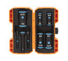 Spyder 1/4 & 3/8 Inch Drive SAE Flip Socket Set with 3 Inch Extension, 8 Pieces, small image number 3