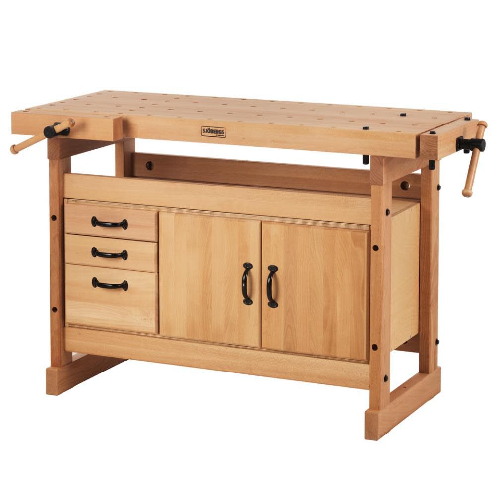 Sjobergs Workbench Nordic Pro 1400 + SM03 Cabinet + Accesory Kit, large image number 1