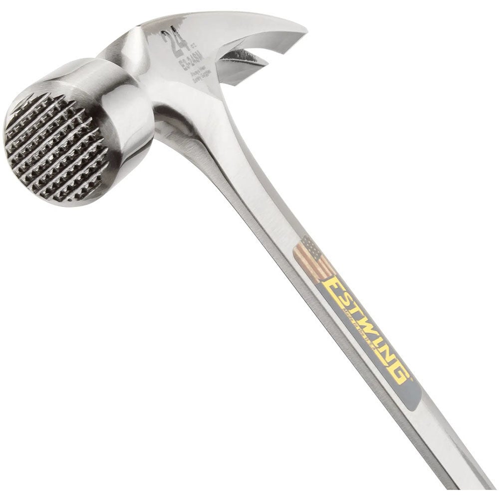 Estwing Solid Steel Framing Hammer with Milled Face 24 oz, large image number 2