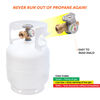 Flame King 5 Lb Cylinder OPD and Gauge Empty, small image number 2