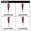 Milwaukee SAE HollowCore Magnetic Nut Driver Set 4pc, small image number 2