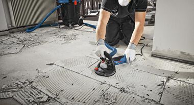 Bosch 5 In. Concrete Surfacing Grinder with Dedicated Dust-Collection Shroud, large image number 5
