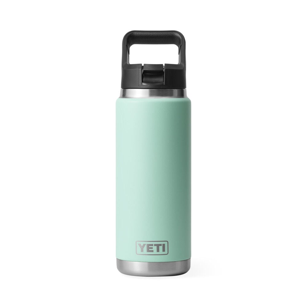 YETI 26oz Rambler Water Bottle with Straw Cap Seafoam – 21071501825