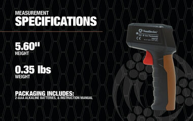 Infrared/Contact Temperature Gun  Acme Construction Supply Co., Inc.