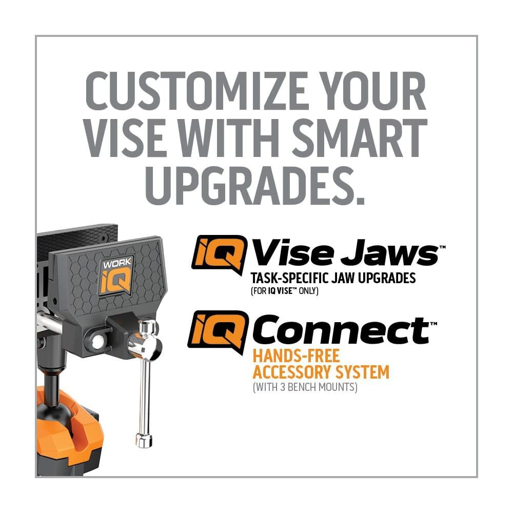 Work IQ 360 degree Multi-Axis Articulating Bench-Mount IQ Vise, large image number 9